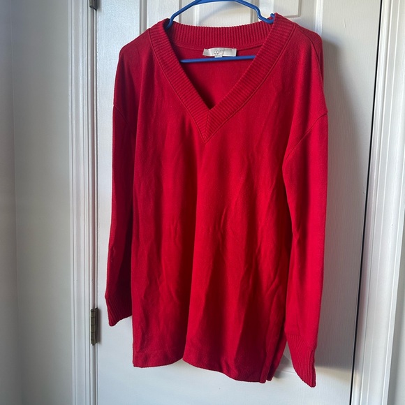 Bundle of 3 Loft V-Neck Sweaters Size M - Picture 5 of 10